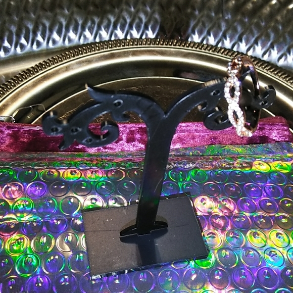 ☀️💍NEW ROSE GOLD DOUBLE INFINITY AAA+CZ 💎 RING - Picture 4 of 7